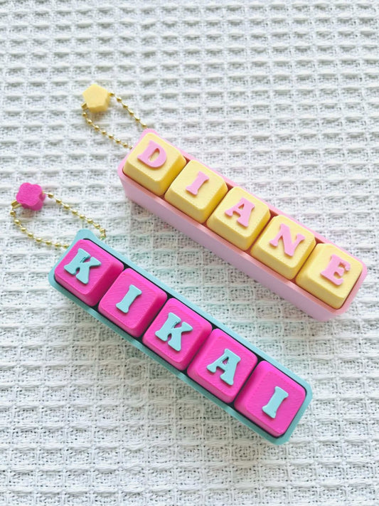 Personalized Keyboard Clicker Keychain