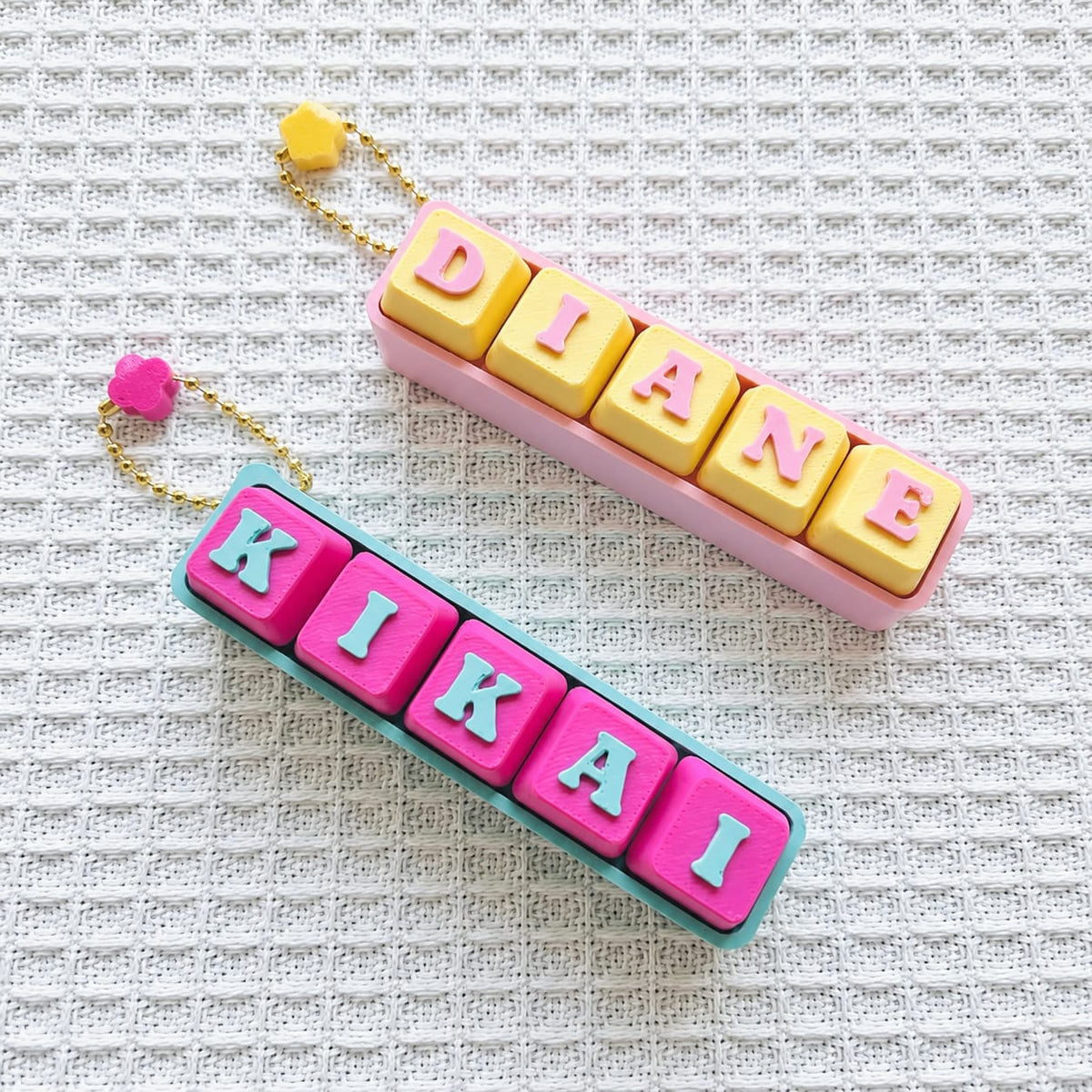 Personalized Keyboard Clicker Keychain