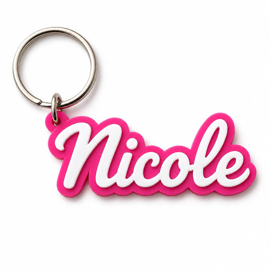 Custom Name Keychain