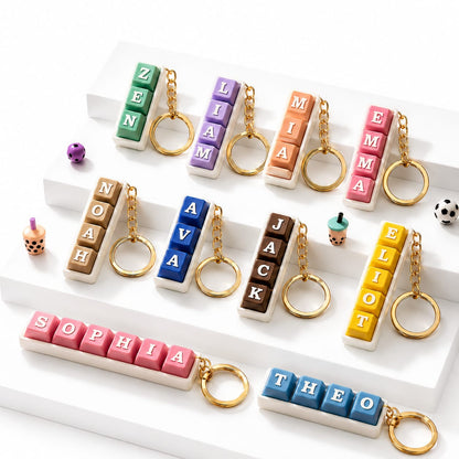 Customized Mechanical Clicker Keychain