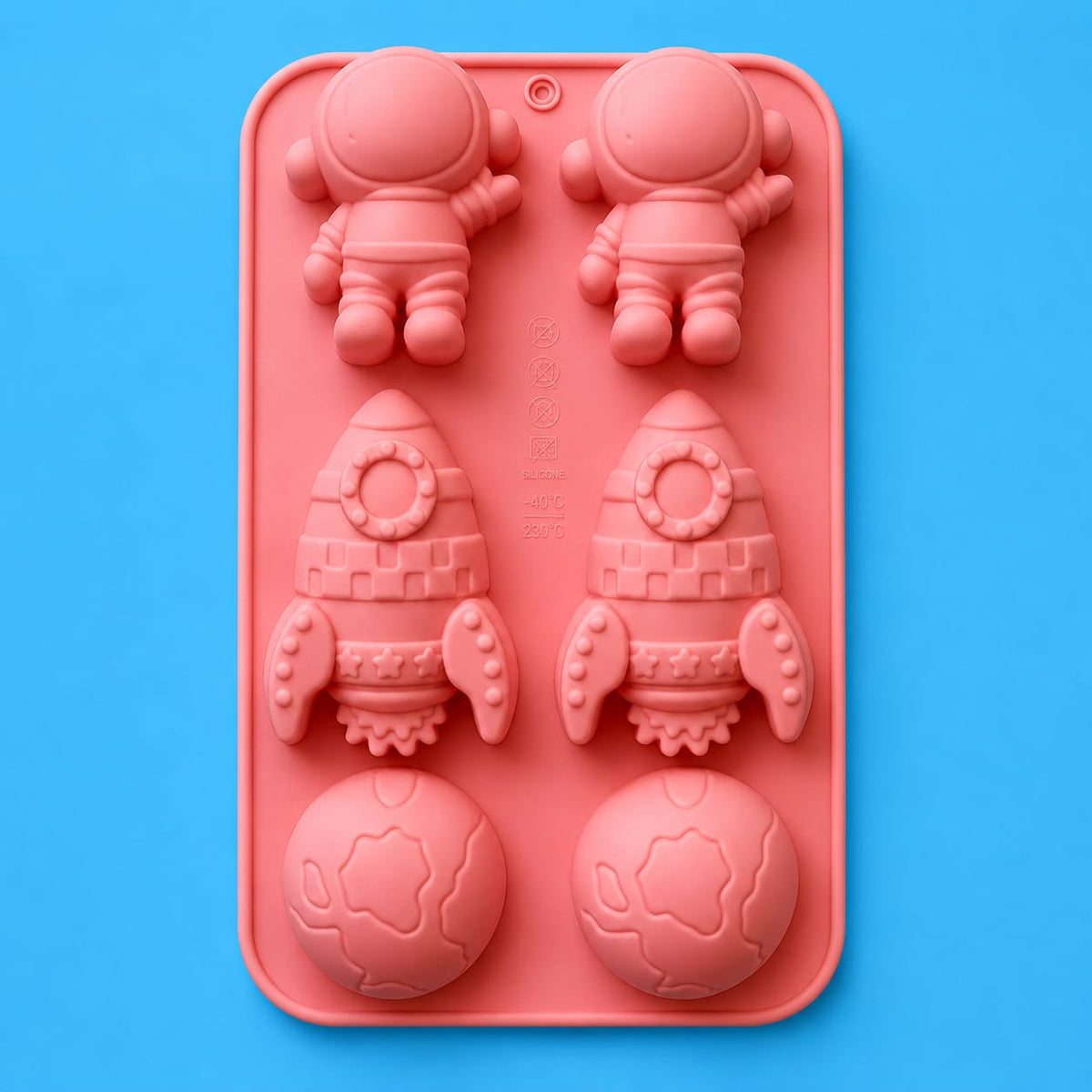 Space Theme – Astronaut & Rocket DIY Casting Mold