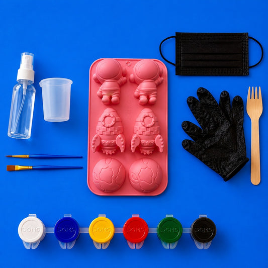 Colouring Toys Trial Kit (Without Plaster of Paris Powder)