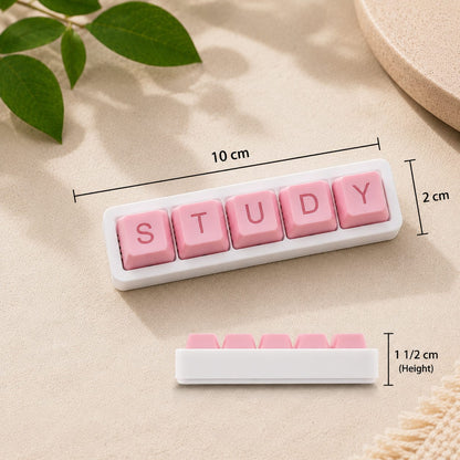 Personalized Keyboard Clicker Keychain